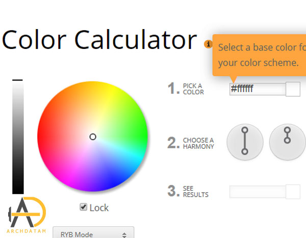 انتخاب رنگ در دکوراسیون به کمک سایت